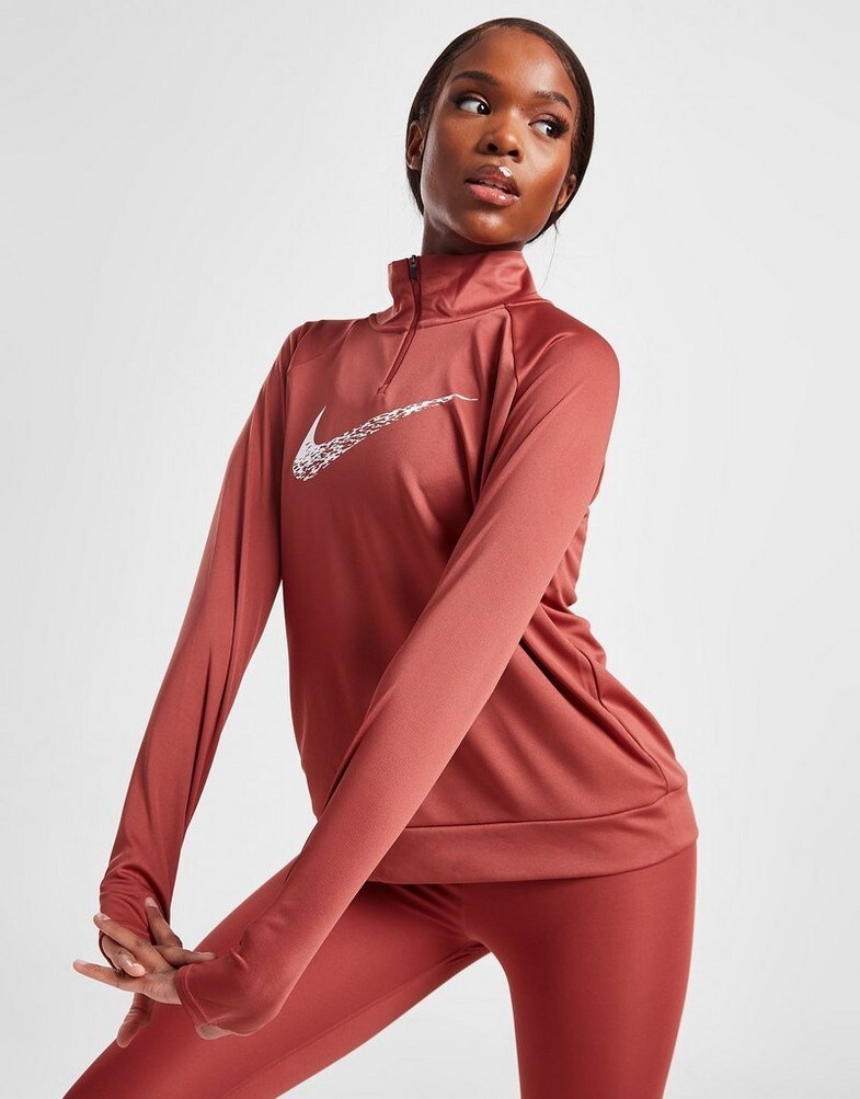 NIKE BLUZA ROZPINANA W NK DF SWOOSH RUN MDLYR