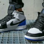 jordan air 1 czarno białe