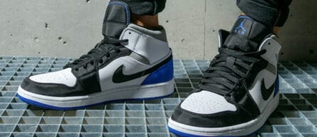 jordan air 1 czarno białe