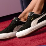 Buty Puma z białą podeszwą