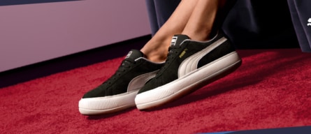 Buty Puma z białą podeszwą
